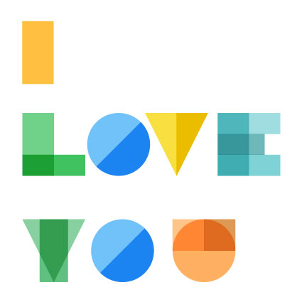 Color block font for knitting, crochet and cross stitch patterns